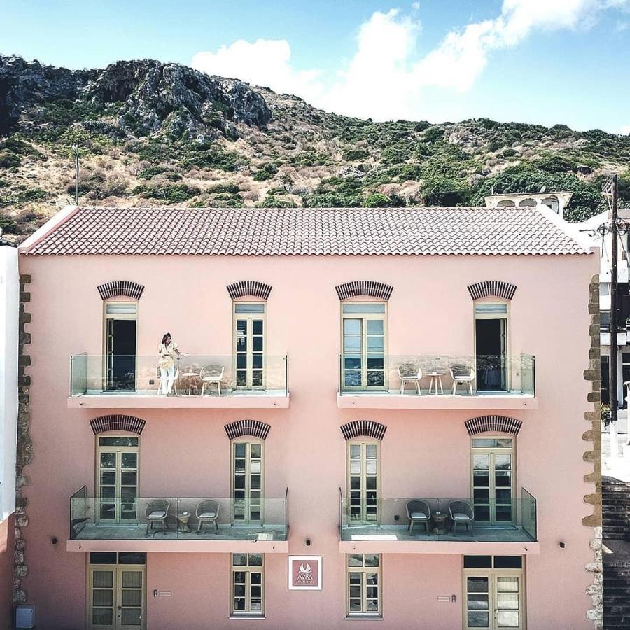 Avra Apartments Kolymbari Harbour Buitenkant foto